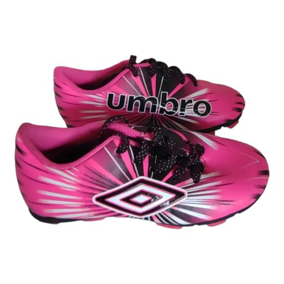 Umbro Pink Toddler Girls Cleats Sz 9 Nwot - Picture 8 of 8